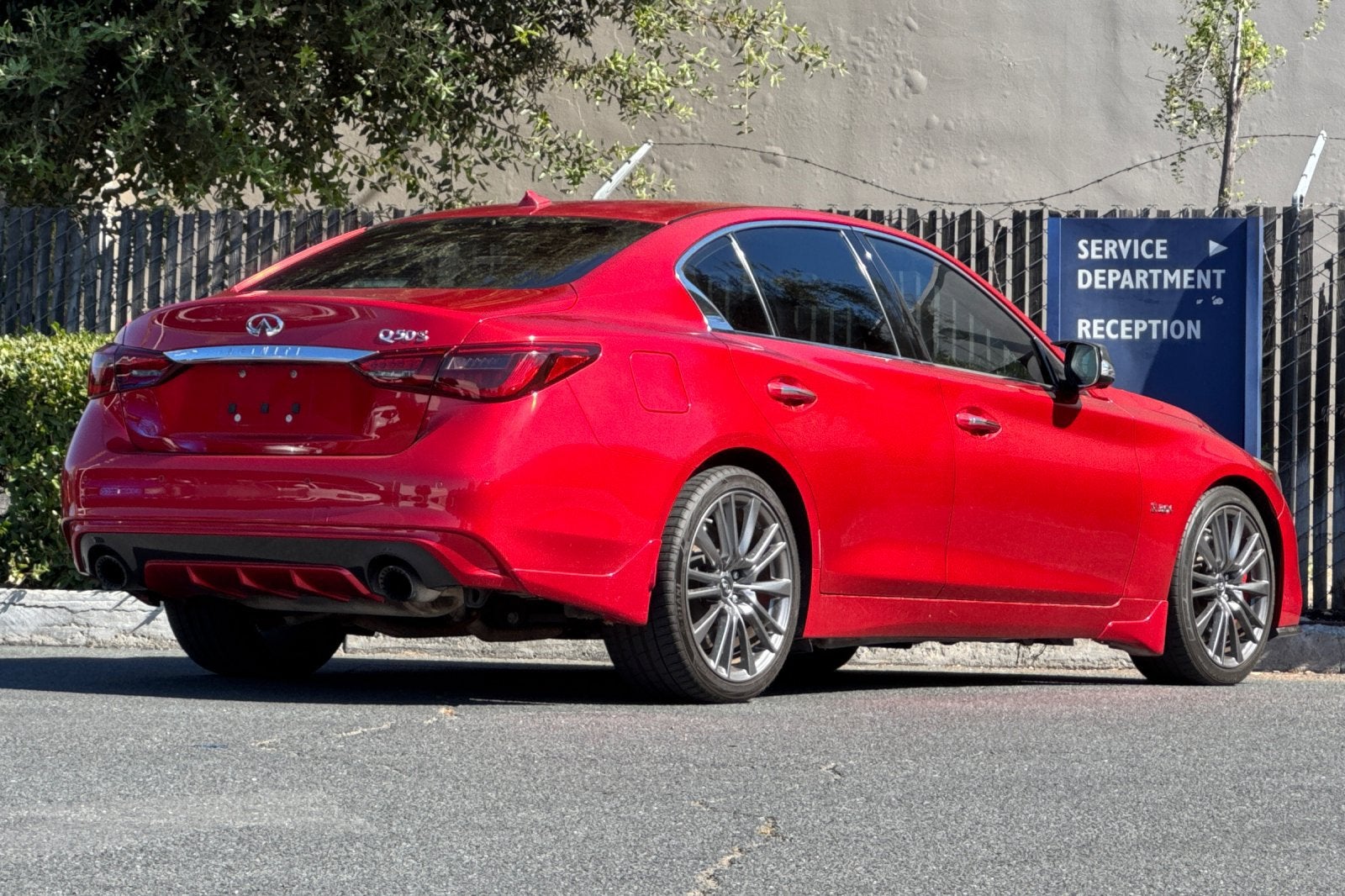 2018 INFINITI Q50 Red Sport 400