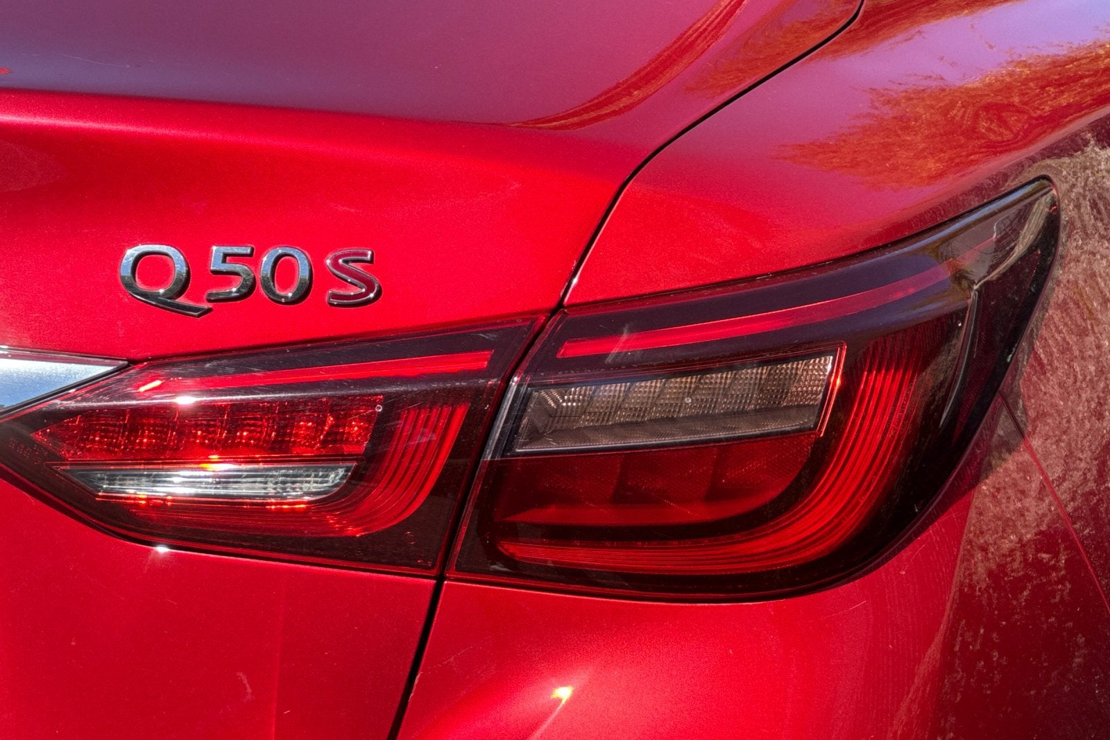 2018 INFINITI Q50 Red Sport 400