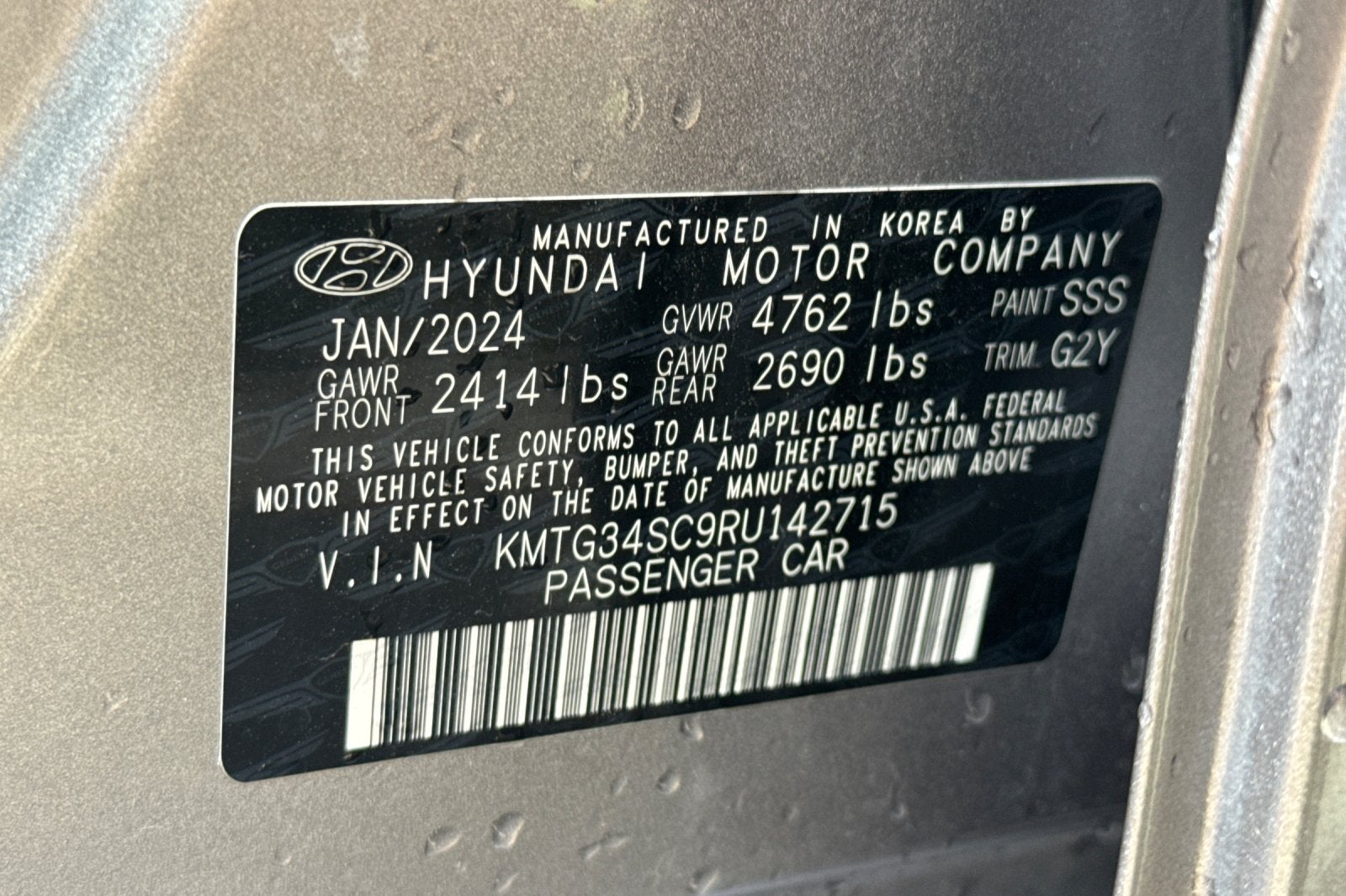 2024 Genesis G70 2.5T