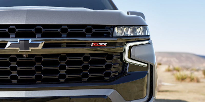 Chevrolet Suburban front grille close-up