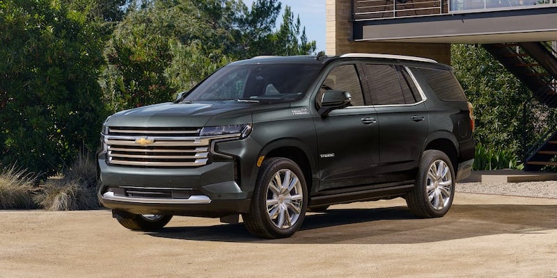 Chevrolet Tahoe highlighting new technology features