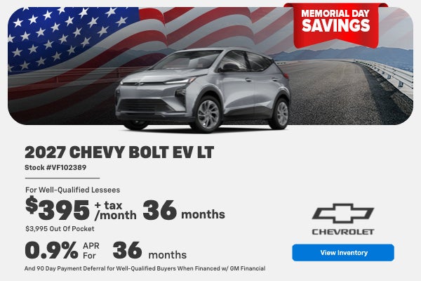 2027 Bolt EV LT