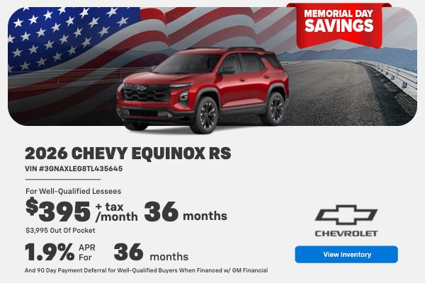 2026 Equinox RS