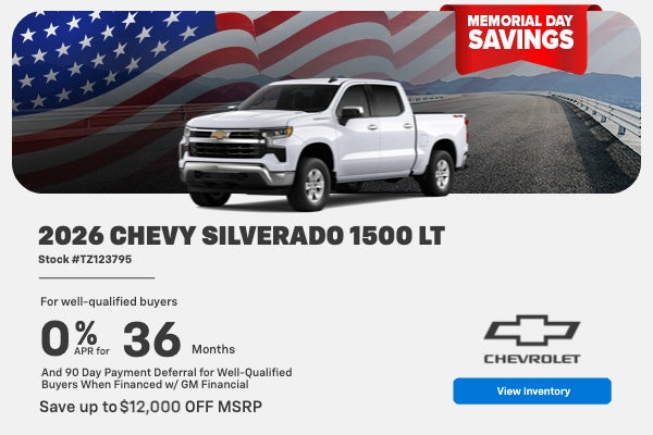 2026 Silverado 1500 LT