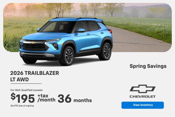 Trailblazer offer