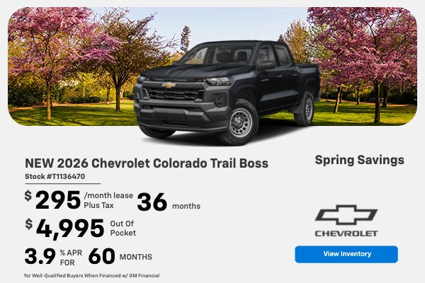 2026 Chevrolet Colorado Trail Boss