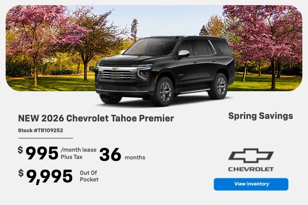 2026 Chevrolet Tahoe Premier