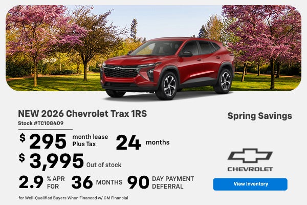 2026 Chevrolet Trax 1RS