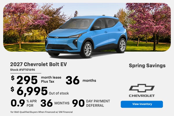 2027 Chevrolet Bolt EV