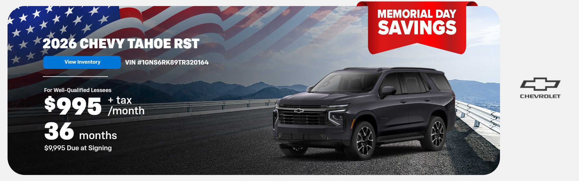 2026 Tahoe RST