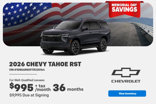 2026 Tahoe RST