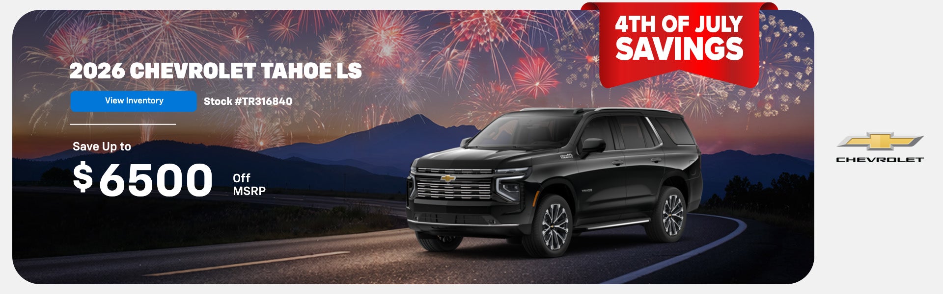 2026 CHEVROLET TAHOE LS