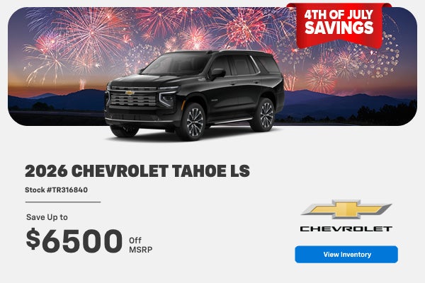 2026 CHEVROLET TAHOE LS