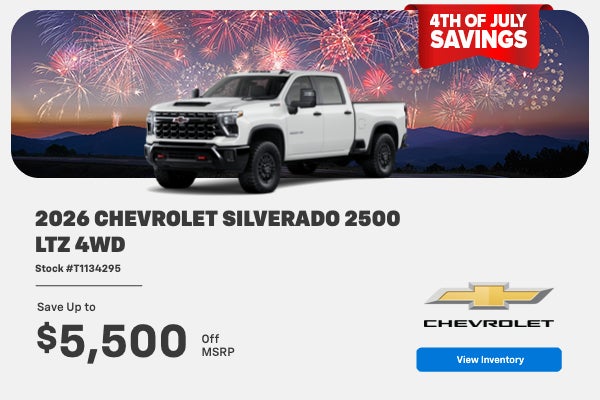 2026 Chevrolet Silverado 2500 LTZ 4WD