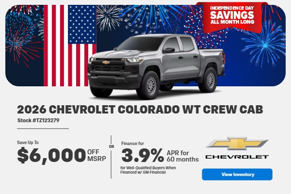 2026 Chevrolet Colorado WT CREW CAB