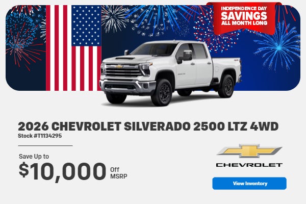 2026 Chevrolet Silverado 2500 LTZ 4WD