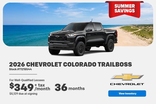 2026 Chevrolet Colorado Trailboss 
