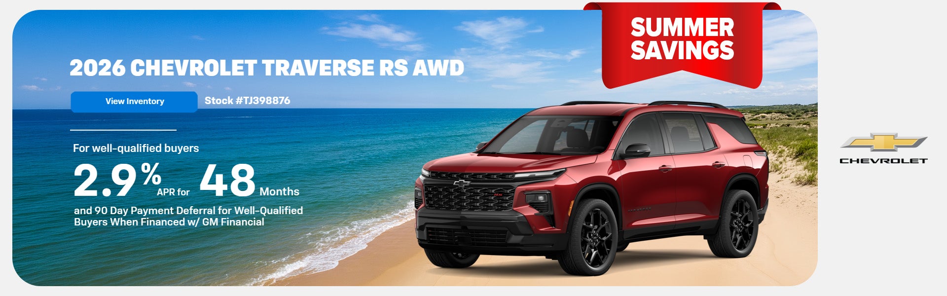 2026 Chevrolet Traverse RS AWD