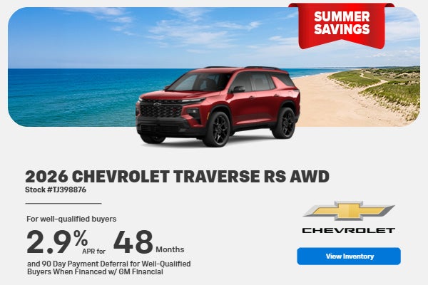 2026 Chevrolet Traverse RS AWD