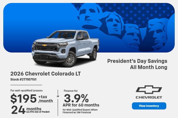 2026 Chevrolet Colorado LT