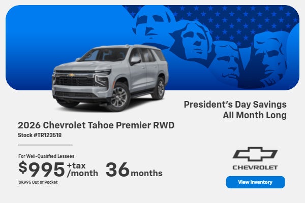 2026 Chevrolet Tahoe Premier RWD