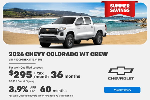 2026 Chevrolet Colorado WT CREW