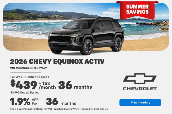 2026 Chevrolet Equinox ACTIV