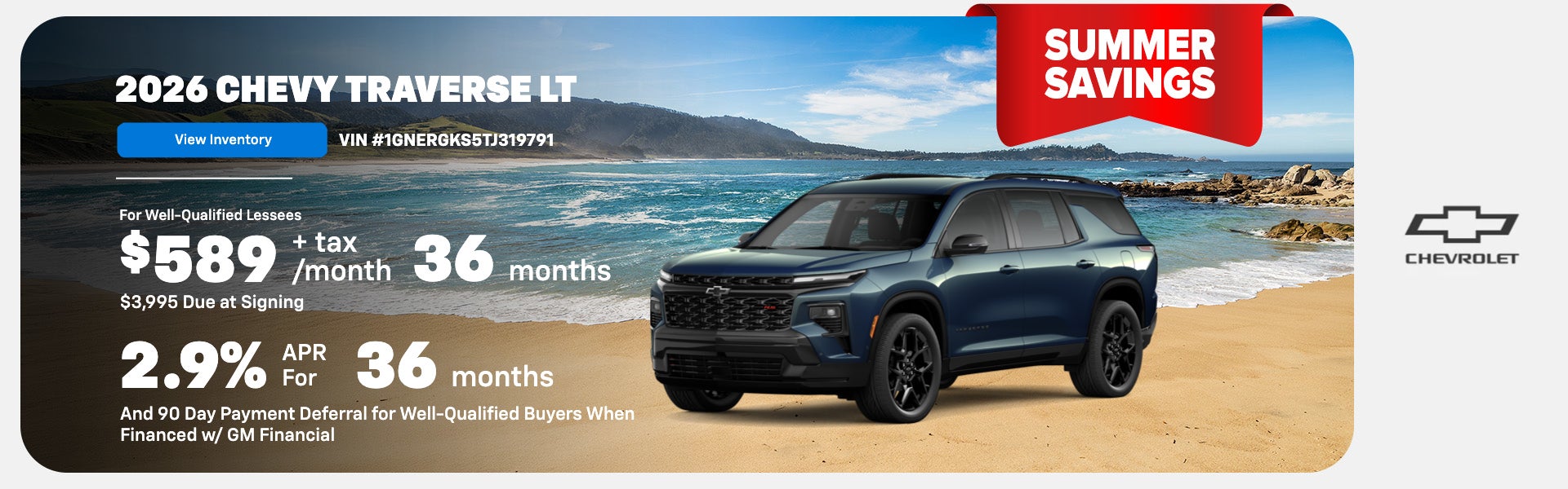2026 Chevrolet Traverse LT