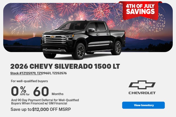 NEW 2026 CHEVROLET SILVERADO 1500 LT