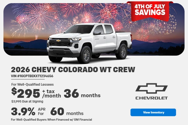 2026 Chevrolet Colorado WT CREW