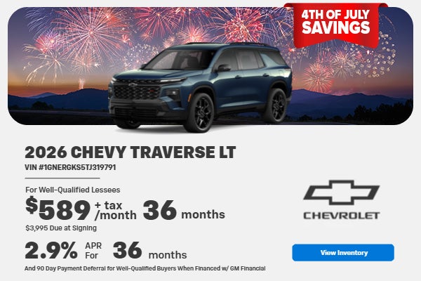 2026 Chevrolet Traverse LT