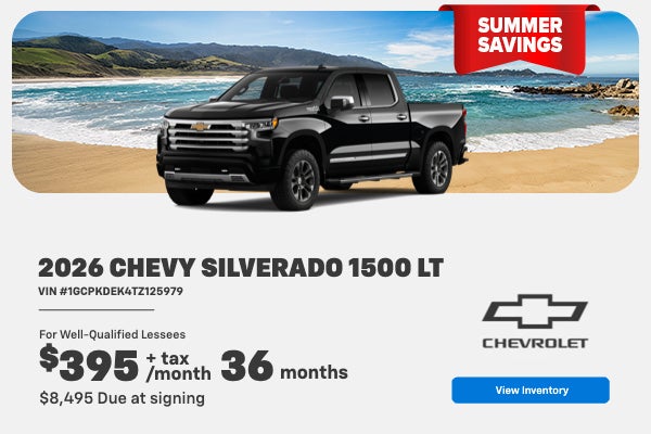 NEW 2026 CHEVROLET SILVERADO 1500 LT